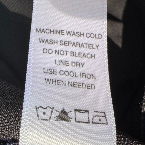 Counterparts Womens Navy Diamond Pattern Stretch Flat Front Dress Pants 16 - Picture 9 of 9